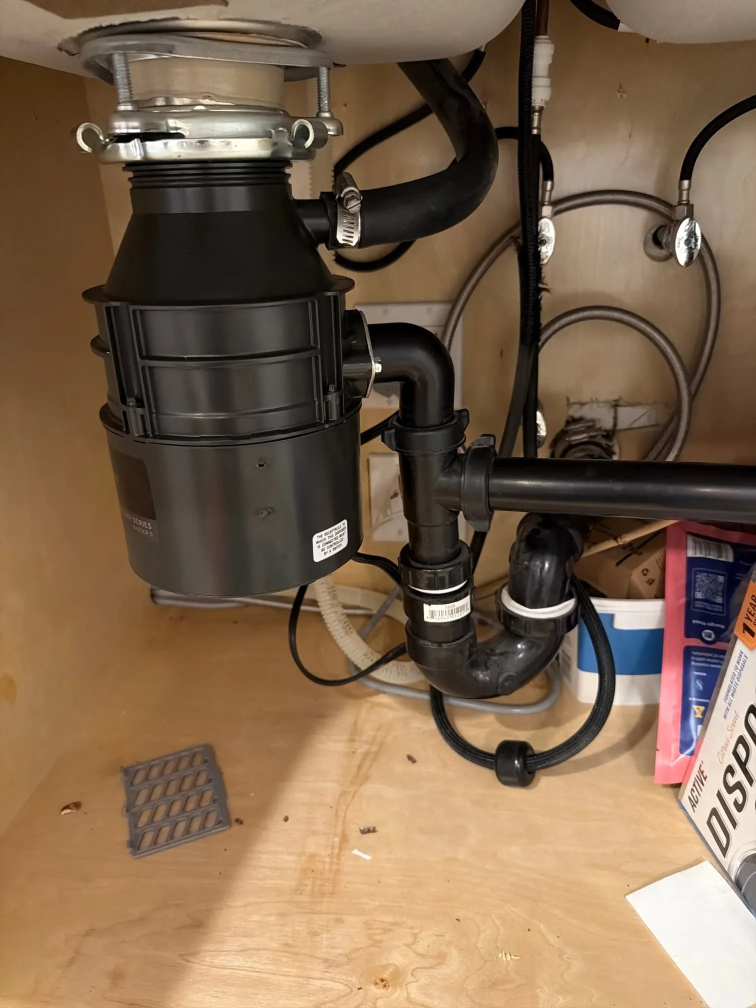 Garbage Disposal project photo from Sherman Oaks, California, 91411