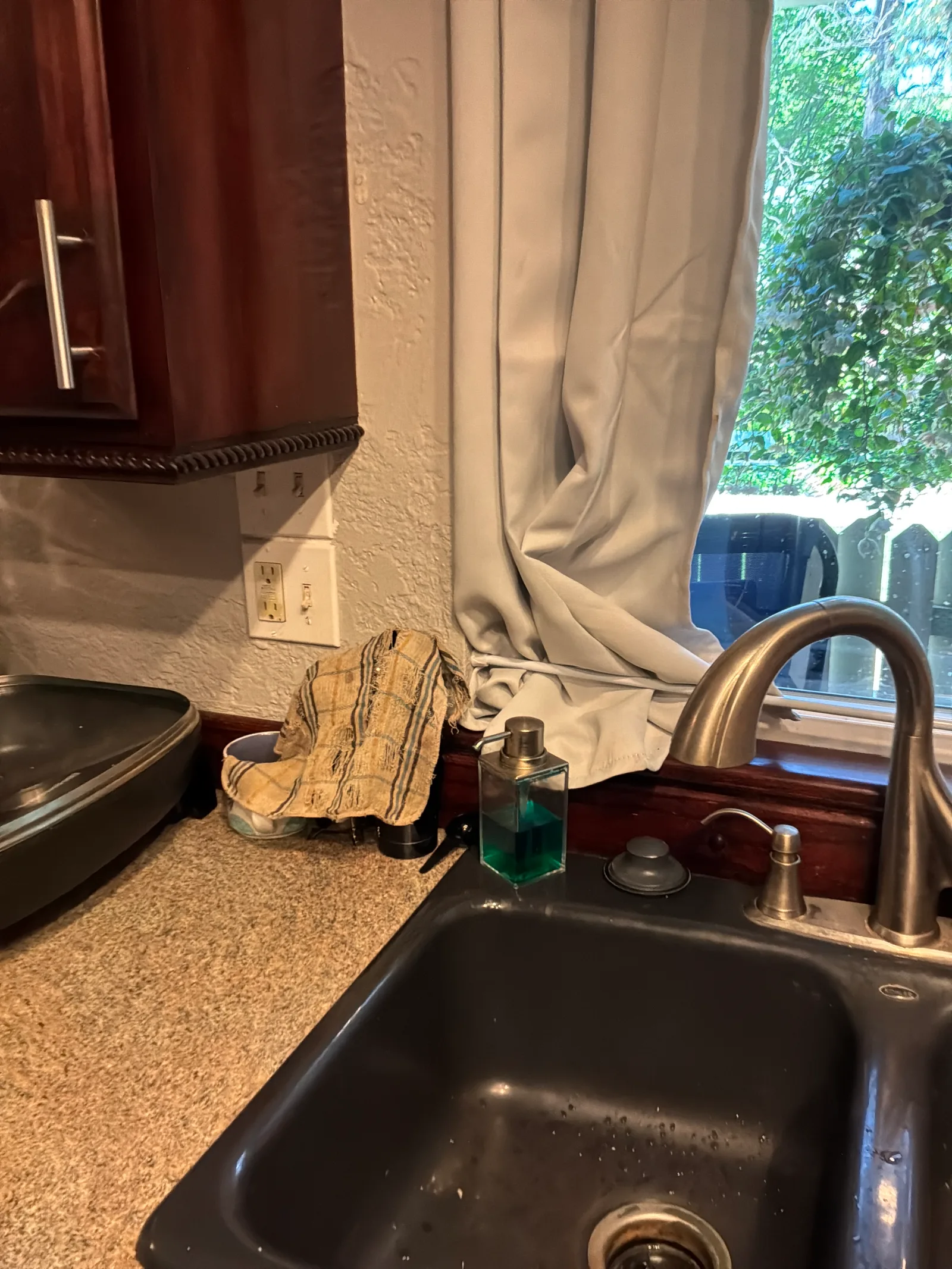 Residential Electrical Panel Service in Everett — kitchen sink and adjacent counter area documented during the visit